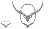 14k White Gold Diamond Necklace (3/5 ct.)